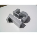 High Quality Non-Illuminated Brushed Aluminum Brush Number or Letters Sign